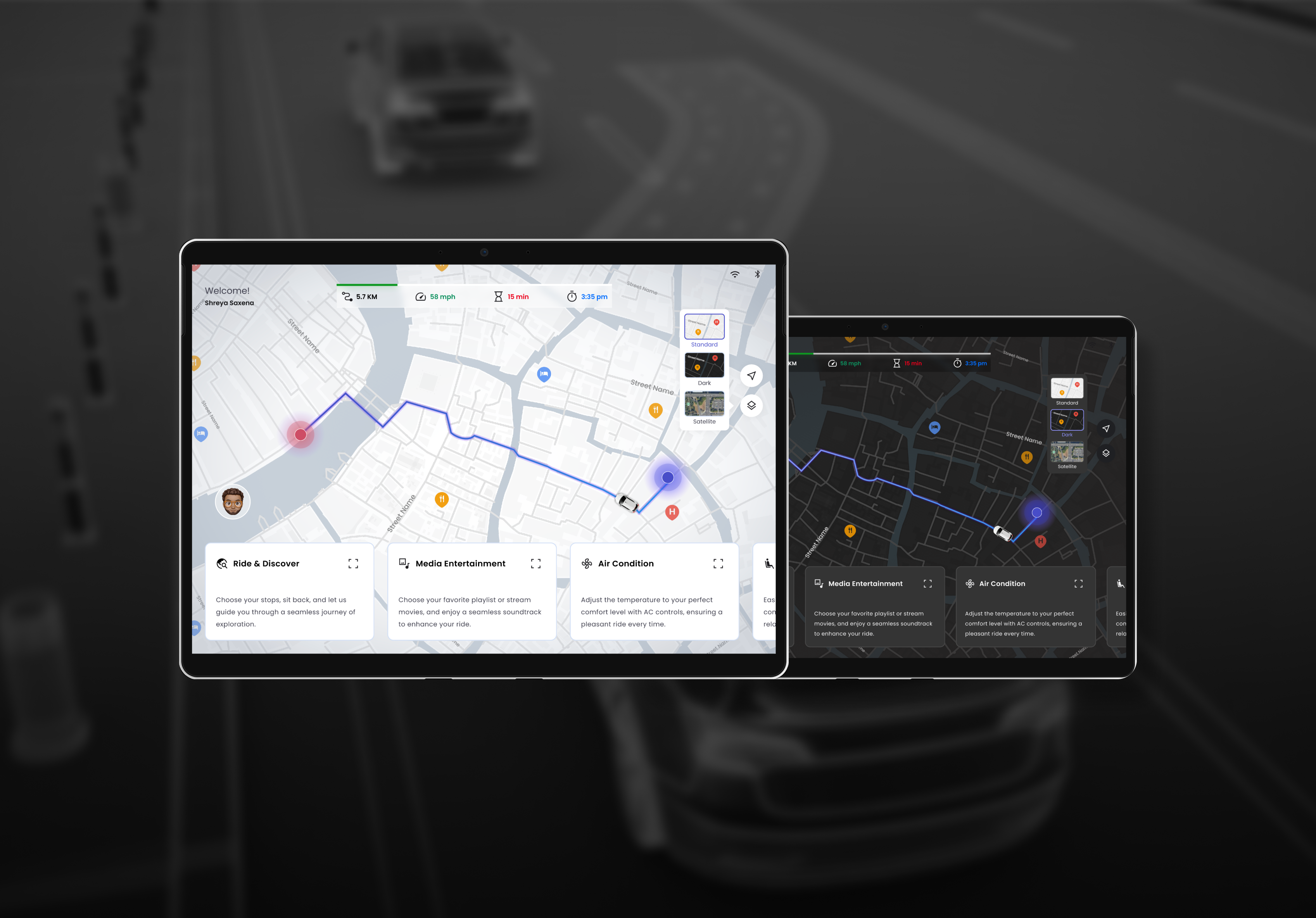 Smart Brook · redefining safety travel in autonomous vehicles