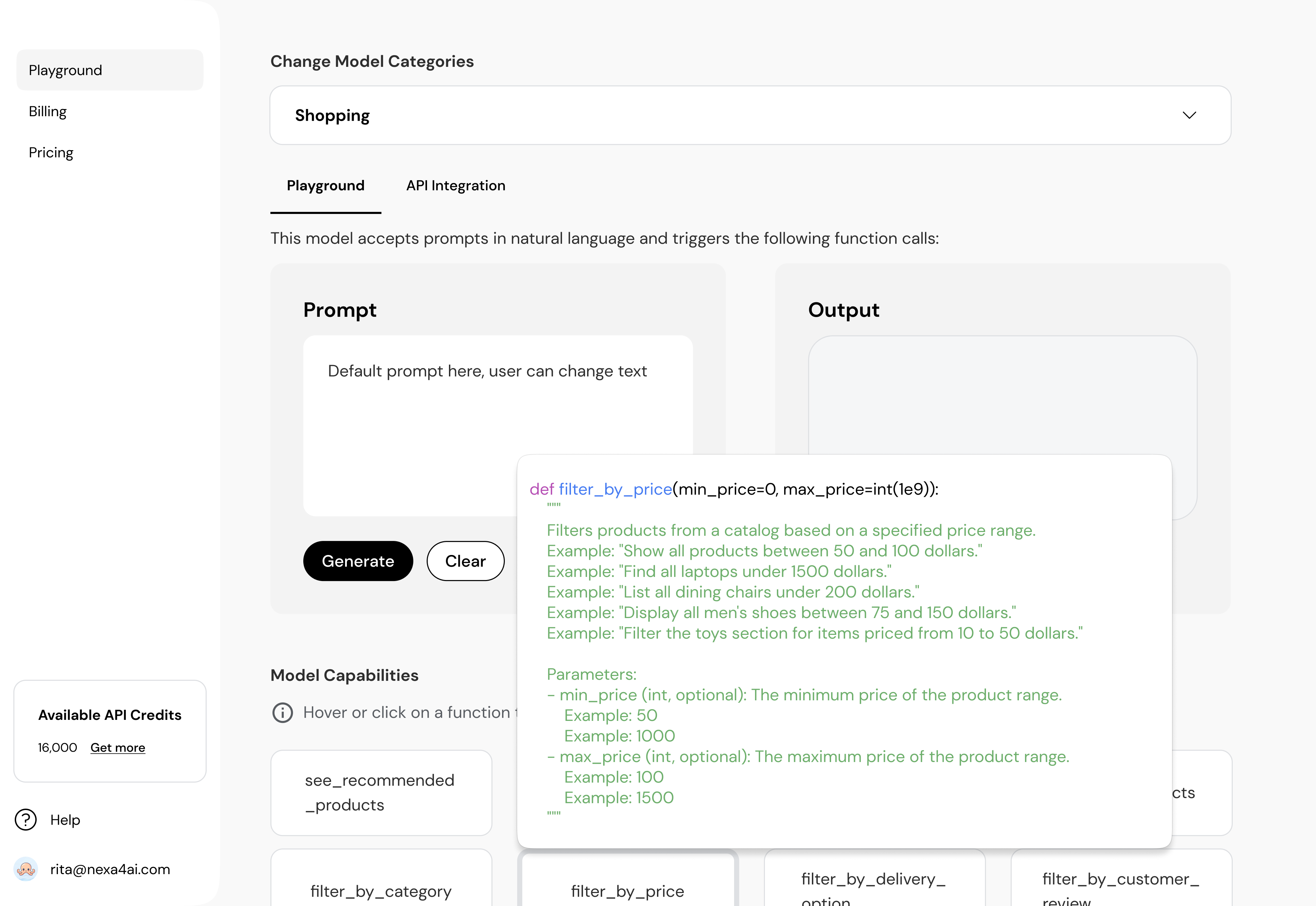 Octopus AI · check the model advantages